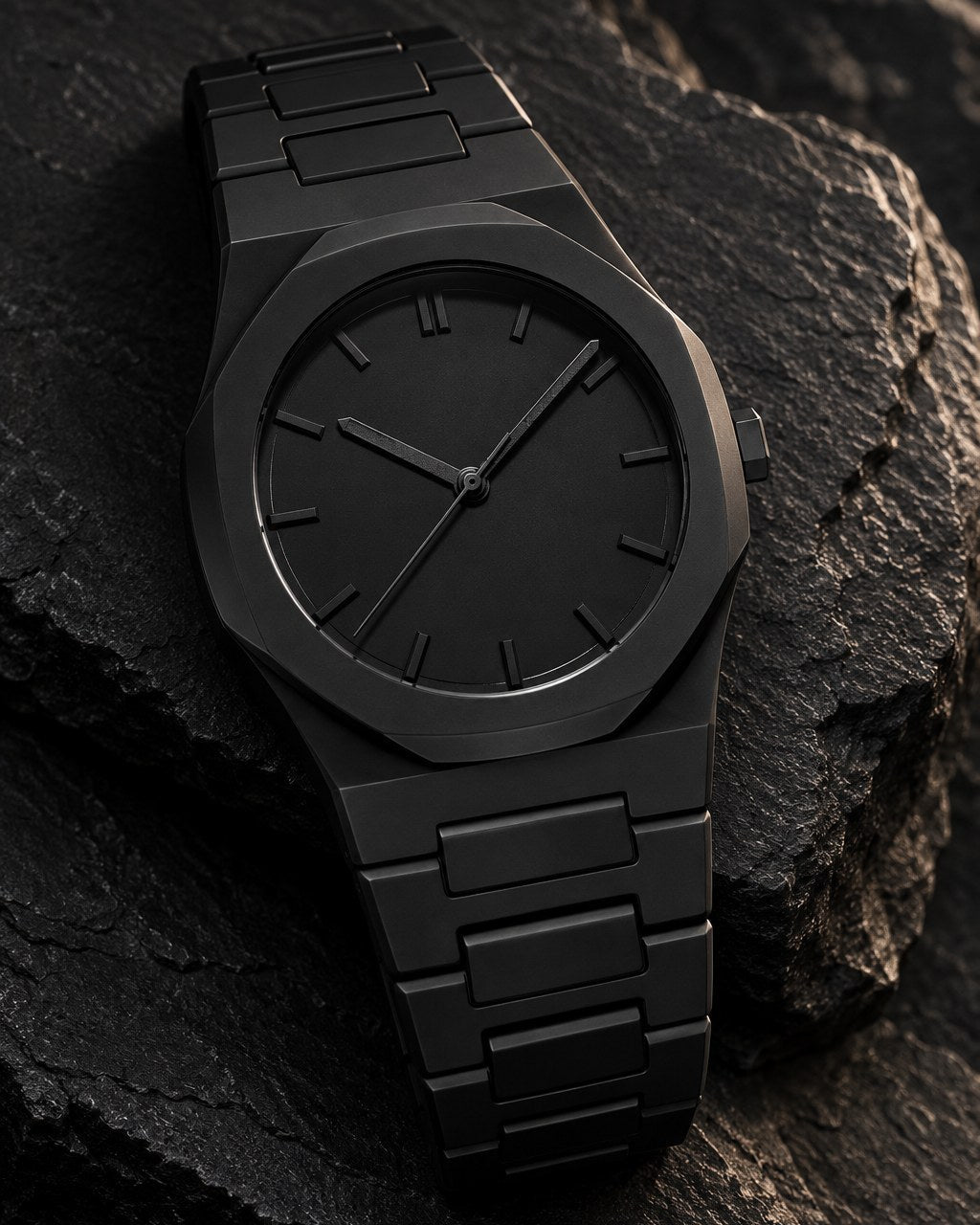 all black