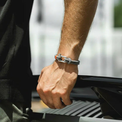 Gray Rope Bracelet | Vayllor