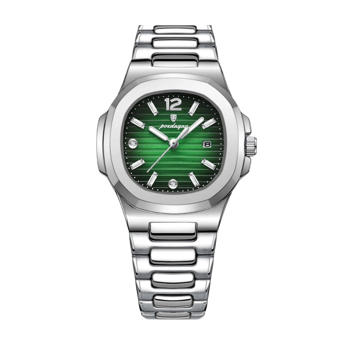 Lyra W 40mm Watch, Emerald | Vayllor