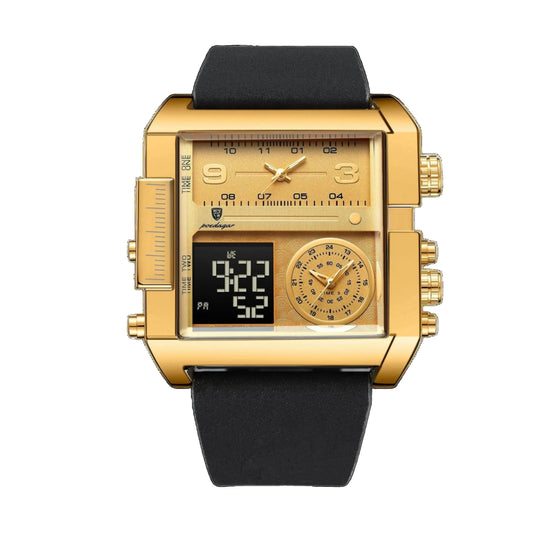 Viceroy 42mm Watch, Obsidian Gold | Vayllor