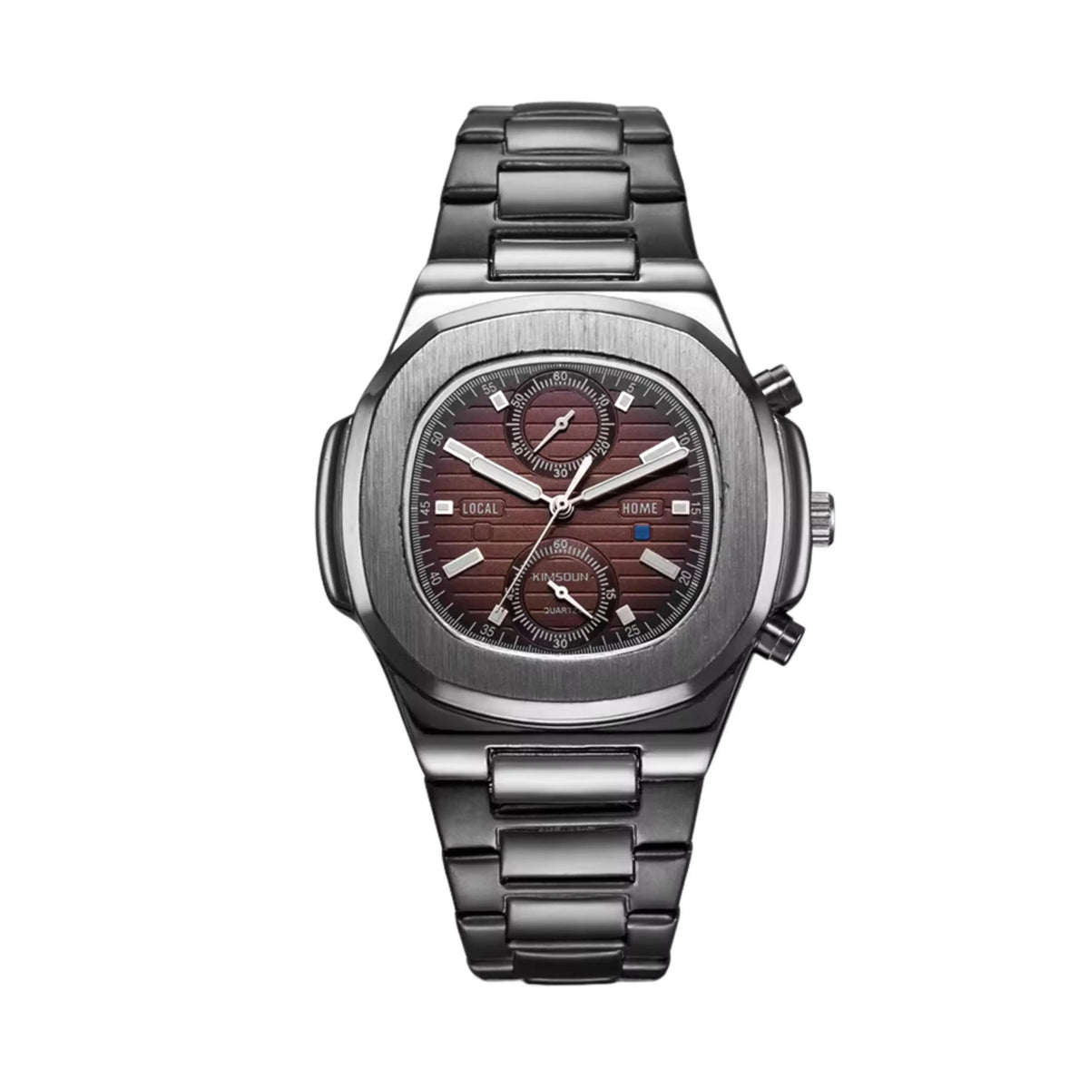 Nautic Chrono 41mm Watch, Root Beer | Vayllor
