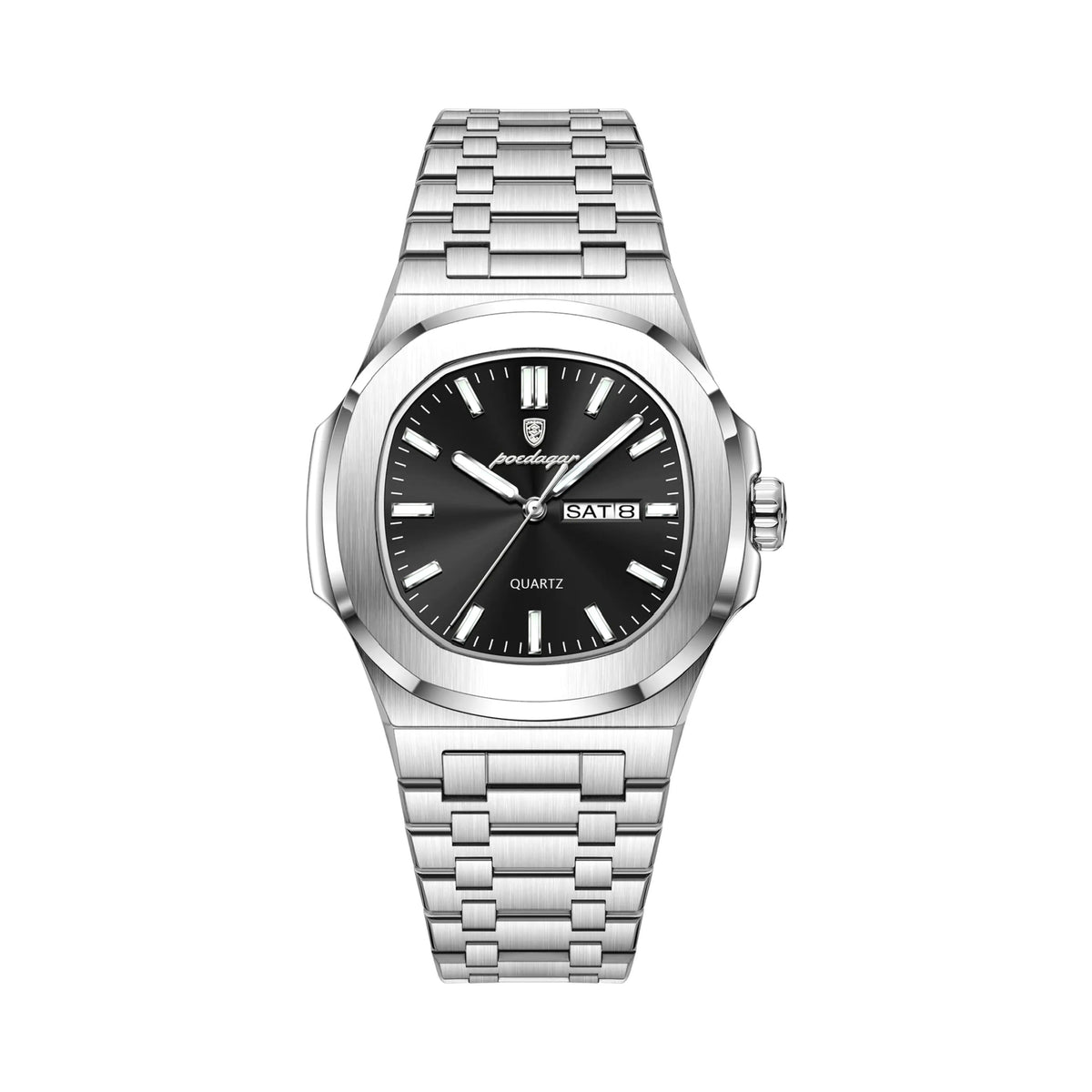 Timora 41mm Watch, Iron | Vayllor