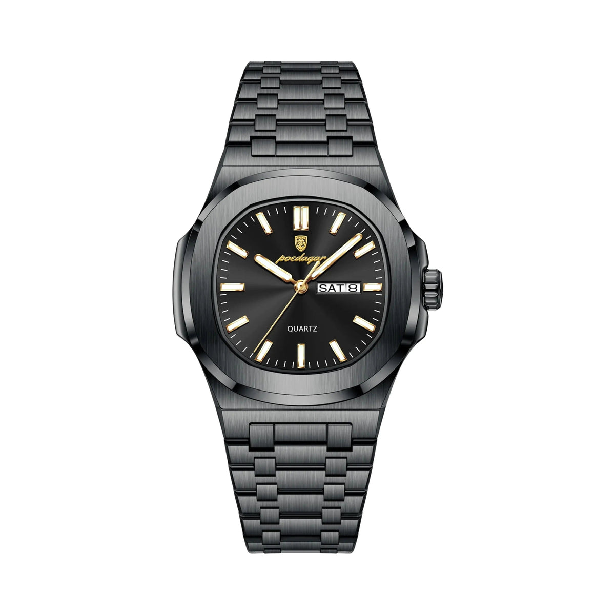 Timora 41mm Watch, Obsidian | Vayllor