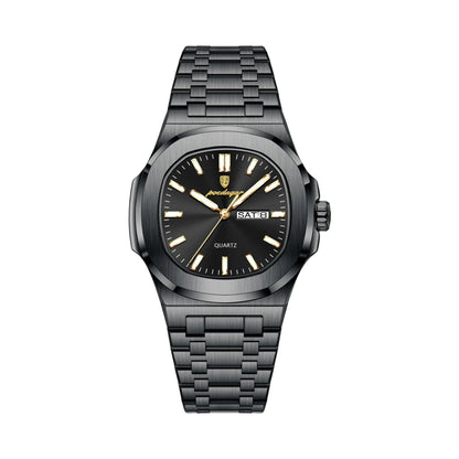 Timora 41mm Watch, Obsidian | Vayllor