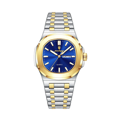 Timora 41mm Watch, Ocean Gold | Vayllor