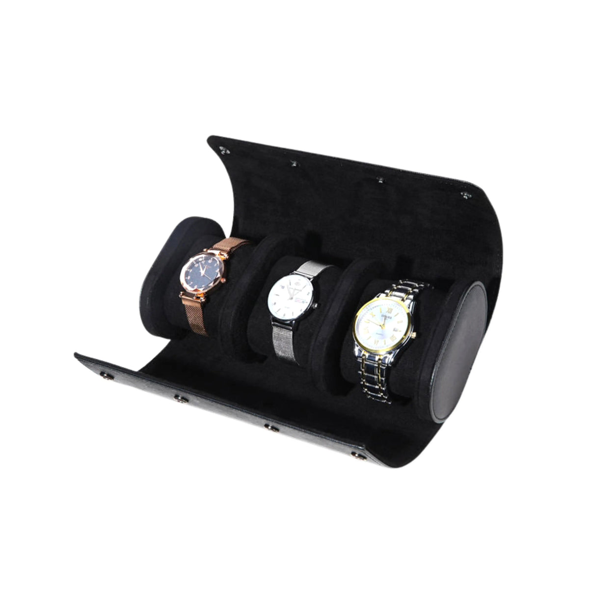 Premium Leather Watch Roll | Vayllor