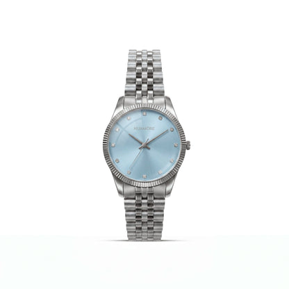 Solis Watch, Blue Silver | Vayllor