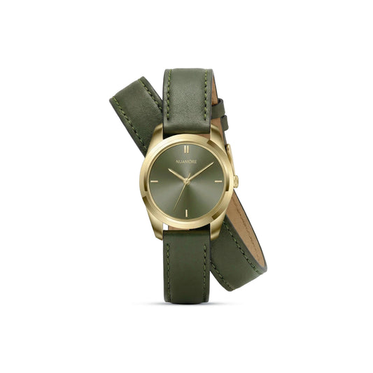 Noema Watch, Double Olive | Vayllor