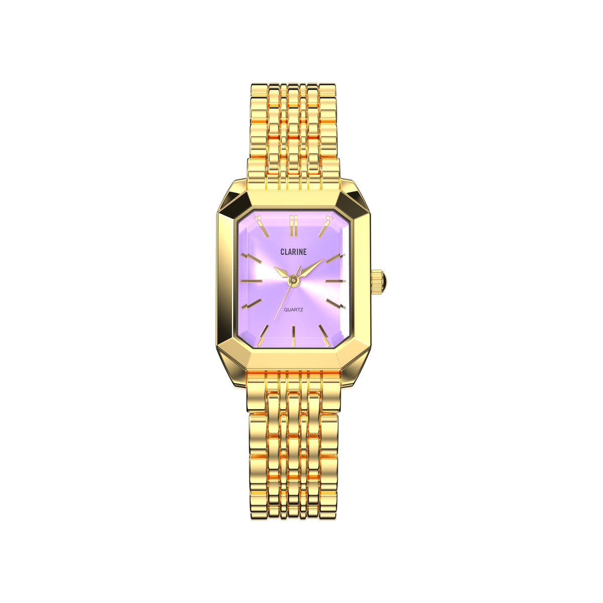 Claire de Mains Watch, Premium 14k Gold Stainless Steel / Pink | Vayllor