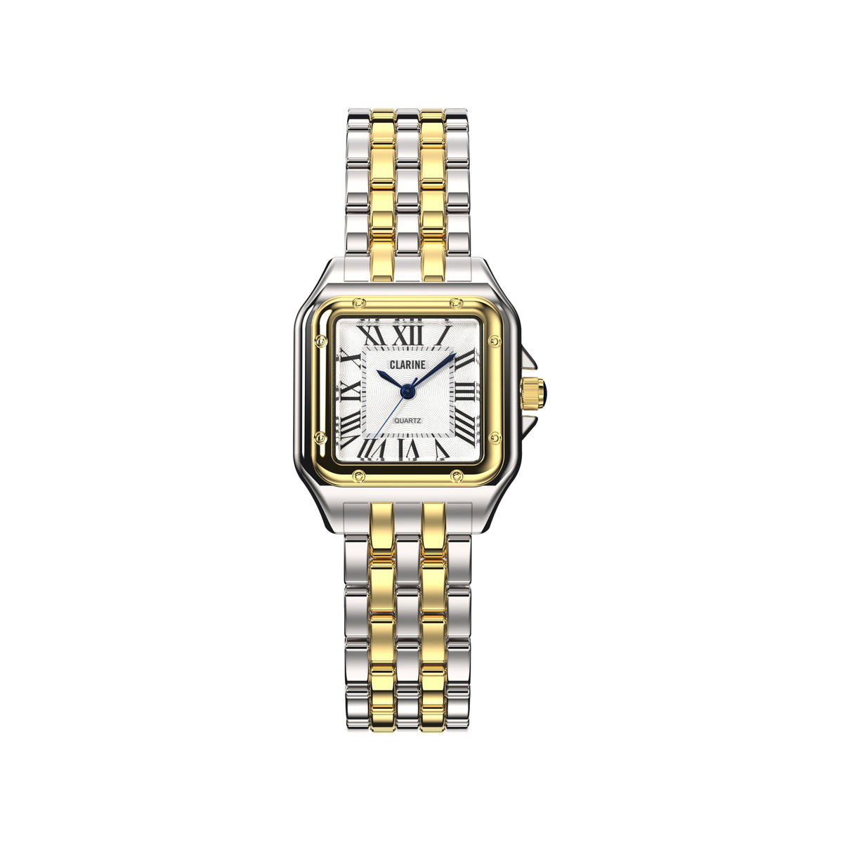 Grealy de Mains Watch, Premium Two Tone Stainless Steel | Vayllor