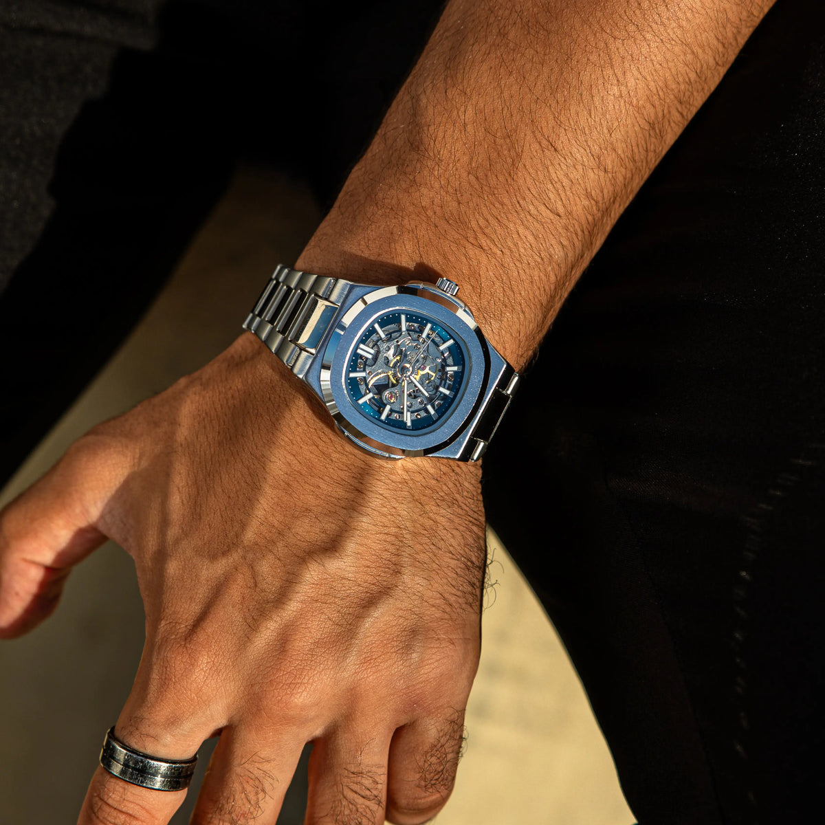 Skeleton 41mm Watch | Vayllor