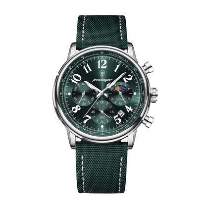Element 40mm Watch, Silver Emerald | Vayllor
