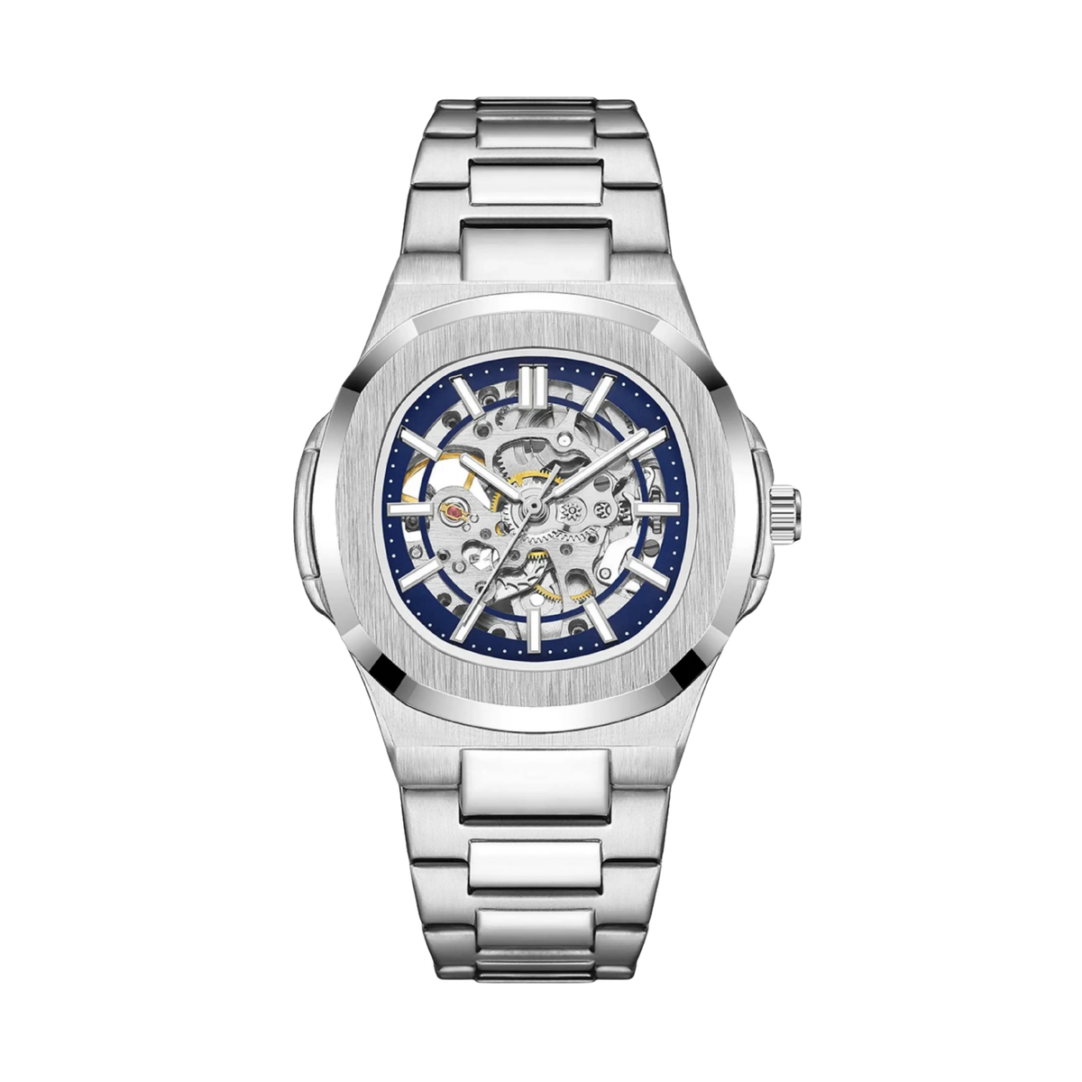 Skeleton 41mm Watch, Ocean | Vayllor