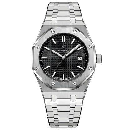 King's Oak 41mm Watch, Iron | Vayllor
