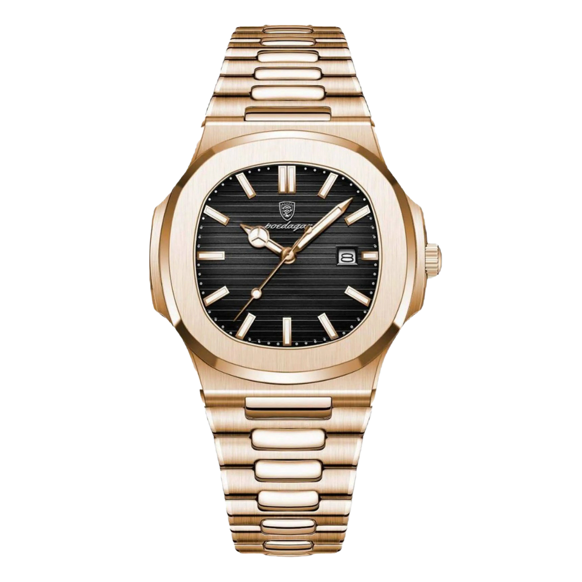 Nautilus (Rose Gold) 40mm Watch, Iron | Vayllor