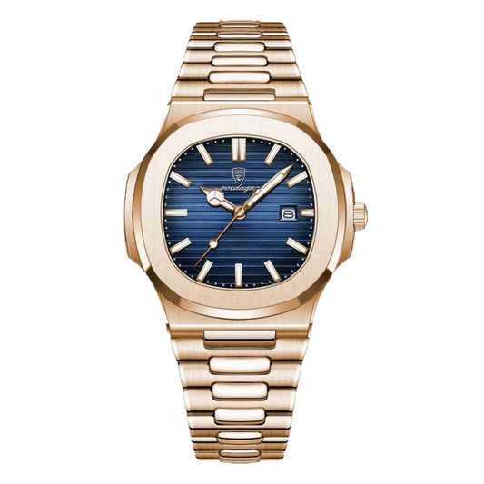 Nautilus (Rose Gold) 40mm Watch, Ocean | Vayllor