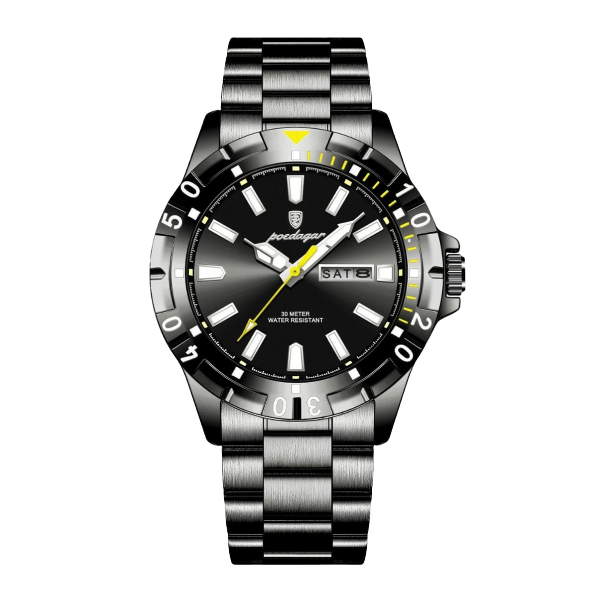 Noble 40mm Watch, Obsidian | Vayllor