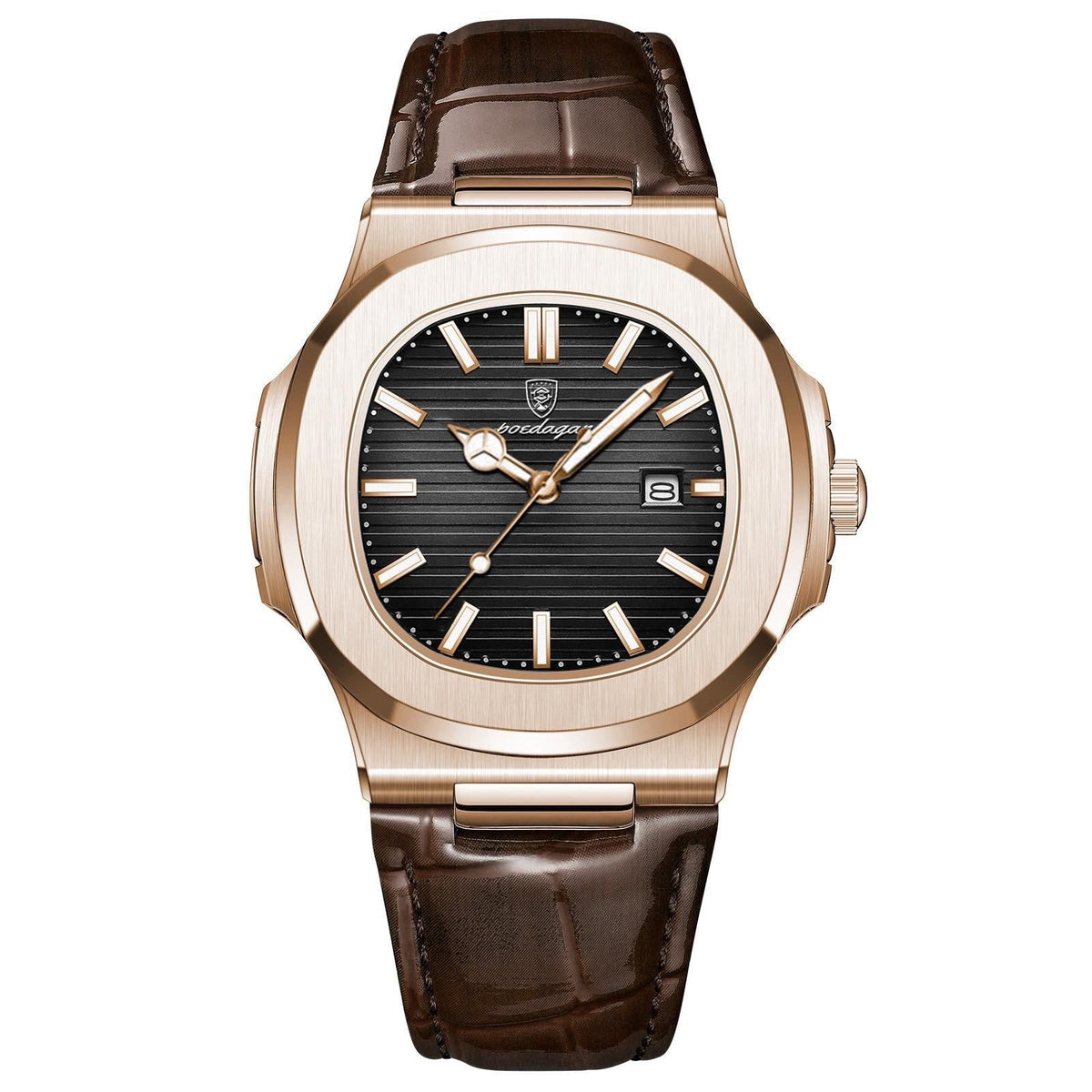 Regalia (Rose Gold) 41mm Watch, Iron - Rose Gold | Vayllor