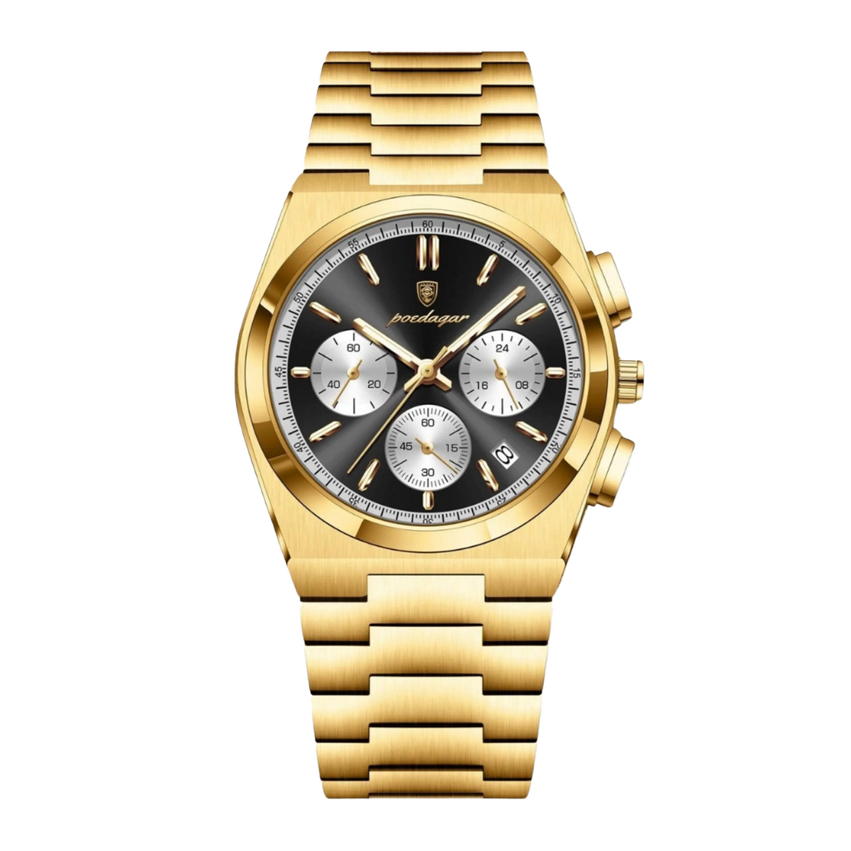 Prestige 40mm Watch, Gold Iron | Vayllor