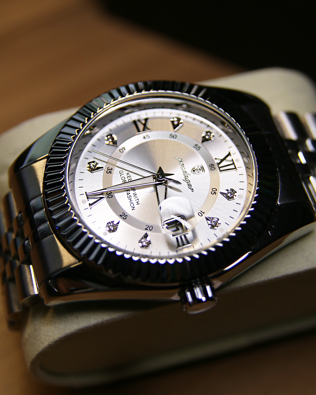 SilverStar 40mm Watch | Vayllor