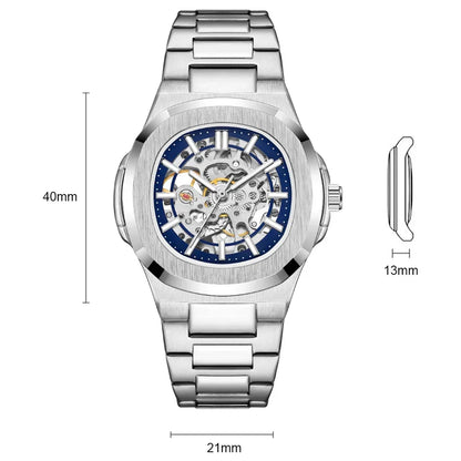 Skeleton 41mm Watch | Vayllor